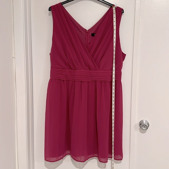 Ellos Fuchsia 28 Plus dress - Picture 2 of 5
